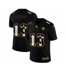 Men's New Orleans Saints #13 Michael Thomas Black Jesus Faith Edition Limited Stitched Jersey